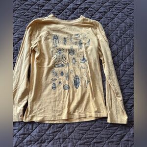 Cat & Jack Yellow Shirt with Bugs